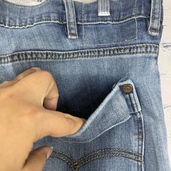 Levis 969 Jeans Men’s Size 42x32 Medium Washed Loose Straight Fit Western - Picture 16 of 16